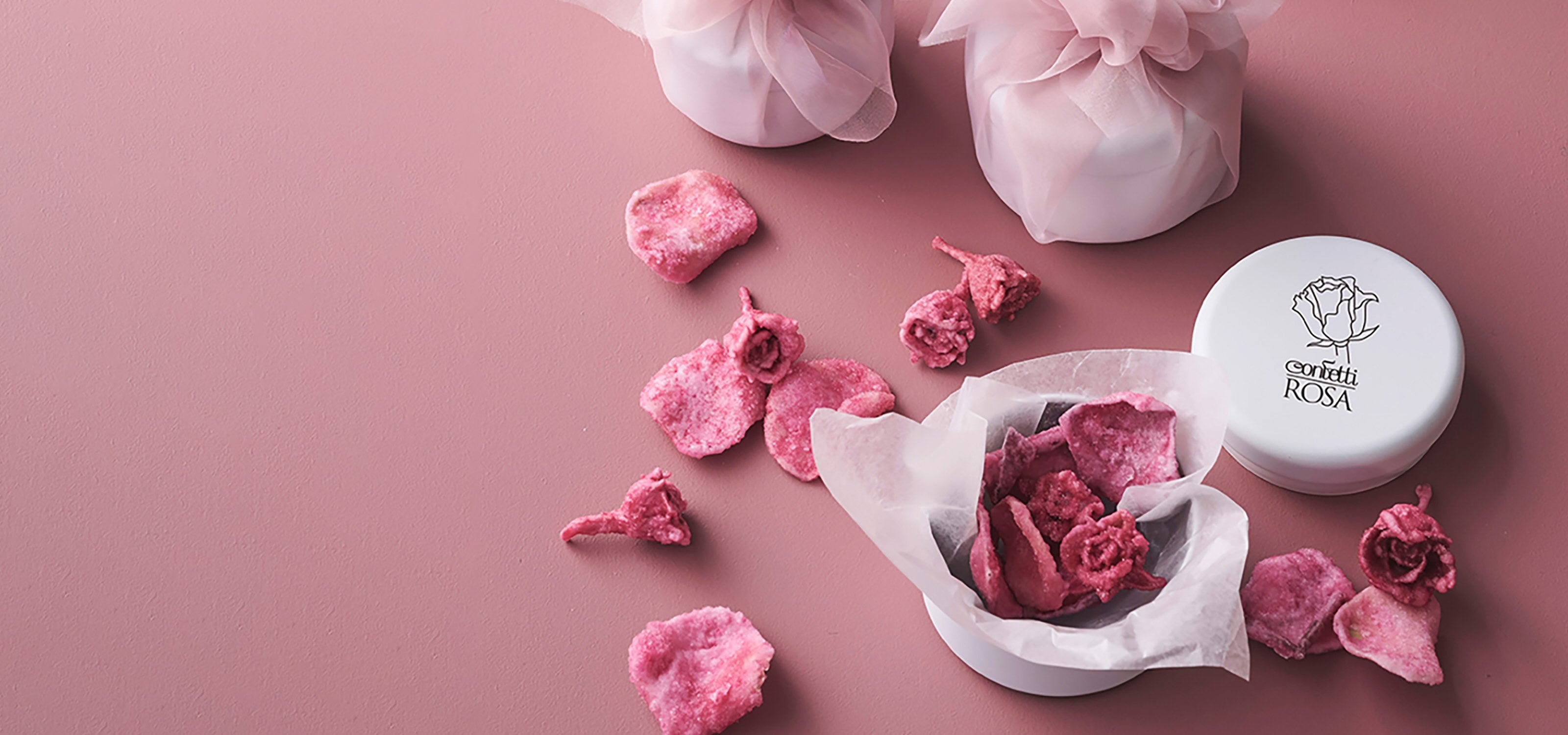 Confetti ROSA | 薔薇の砂糖菓子